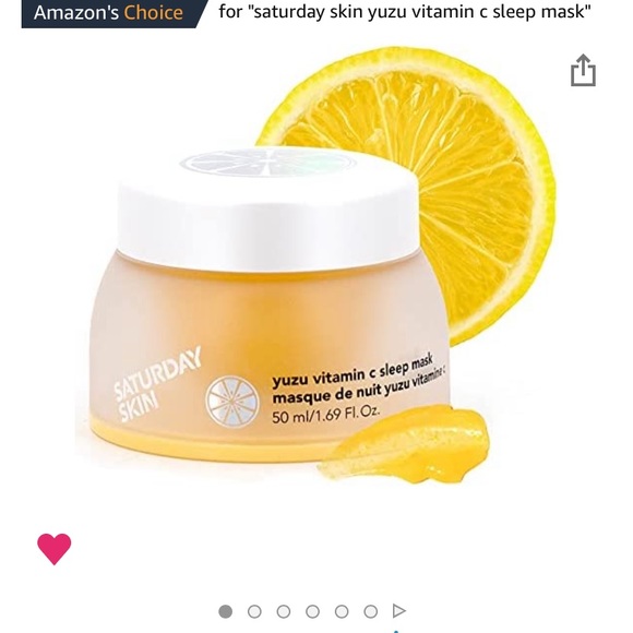 Saturday Skin Yuzu Vitamin C Sleep Mask - Picture 3 of 9